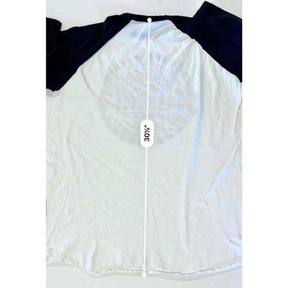 Autism Awareness Tultex White Black Baseball Tee Shirt sz XL Graphic‎ T-shirt - Picture 8 of 11